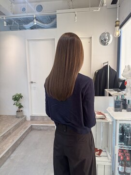 ロカ 表参道(loka) ミルクティーベージュ[表参道/髪質改善/ハイライト]mai