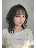 【ワンカールが可愛い】ミディアムレイヤー