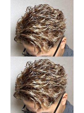 アリープパロット(ALEAP parrot) ラルフカール/ハイライト/センターパート