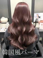 エース 梅田(ace)&nbsp;コテ巻き風パーマ /韓国風パーマ/デジタルパーマ/レイヤーカット