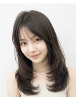 チャチャブラン アミー(cha-cha Blanc Amie)&nbsp;韓国風ミディアムレイヤー