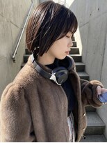 レフ(LEF) 切りっぱなしボブ/ボブスタイル