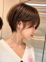 シー バイ ロンド 新宿(Sea by Lond)&nbsp;【福島】アースカラー耳かけくびれヘアショートボブ新宿