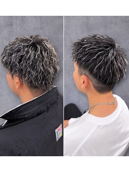 men's salon Loa【メンズサロンロア】【10/1 NEW OPEN（予定）】の写真/自由だからこそオリジナルに遊ぶ。パーマ・カラーで他と差をつける！トレンドスタイルからオーダーまで可能