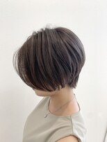 ソアロ(SOARO)&nbsp;岐南艶アッシュブラウン丸みショートボブ20代