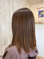 ハピネスヘアー(Happiness hair) 手入れ簡単☆縮毛矯正