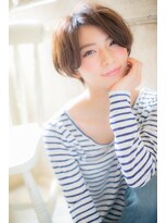 モッズ ヘア 福岡姪浜店(mod's hair) ドライな質感☆やわふわショートボブ