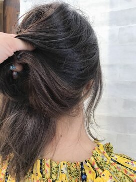 クアトロ グランシュ 川崎店(QUATRO × GranCieux) インナーカラー ブラウンアッシュ★QUATRO★