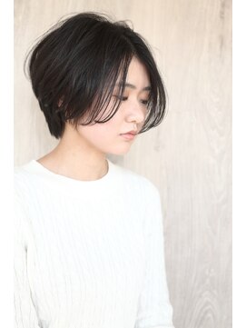ガビーヘアルーブ(gabi hair LOOB) 大人かわいい×フリンジウェーブ×ココアブラウン×前髪