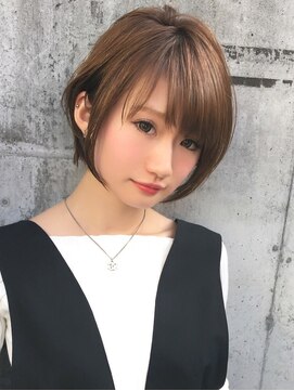 クオン 伊勢崎(QUON.) 【L.O.G齋藤】大人かわいい小顔ショート とろみ モード