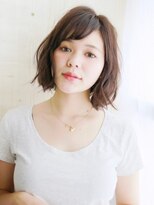 ヘアメイク ナル(hair make nalu)&nbsp;ゆるバルーンボブスタイル