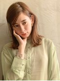大人可愛い＊ミディアムレイヤースタイル