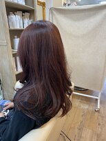 ハグエヴェック(HUG AVEC)&nbsp;【髪質改善】素敵な赤系カラーは、お肌もキレイに☆
