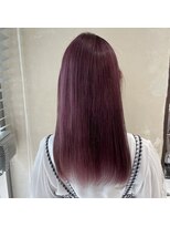 ファブ 千葉店(FaB)&nbsp;ピンクラベンダーボブ/カーキグレージュ/大人かわいい[千葉駅]