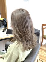 ファヴォリヘアー(favori hair)&nbsp;ミルクティー系／フルブリーチカラー