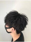 【eha 大石】メンズアップバングショート