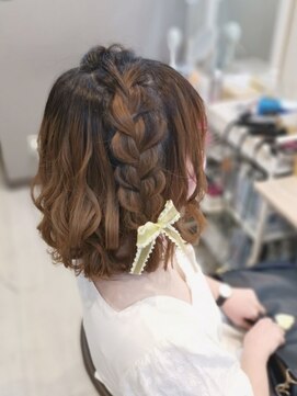 ヘアセットサロン ミント(Hair set salon MINT) あみたらしアレンジ