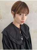 ナチュラルショートボブ