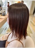 毛先軽めセミロング
