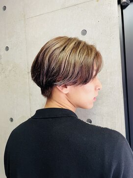 シーヤ(Cya) 韓国風ナチュラルブラウンセンターパート