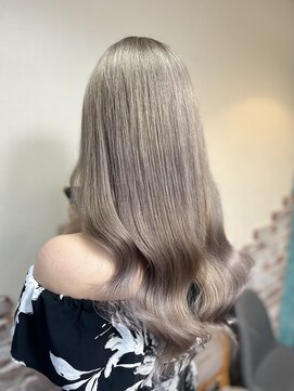 ルフレ 新宿本店1st(Reflet) ホワイトグレージュ×髪質改善#新宿