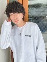 ◆全体的に緩めのソフトスパイラルパーマ◆韓国風スタイルも簡単に再現可能