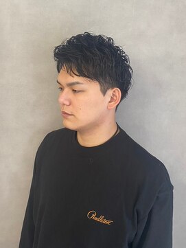 ソアー 新大阪(SOAR) ウケ抜群ツーブロック波巻き束感ショートアップバング【新大阪】