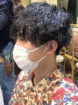 リスタバイネオリーブ 浅草(Re:sta by neolive) ハードツイスパツイストスパイラルパーマ強めメンズパーマ