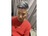 〈似合せカラーメンズ平日限定〉ダブルカラー+カット　19200円→14800円