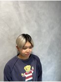 ミルクティーカラーのメンズライクハンサムショートstyle