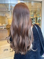 ブルーム(bloom)&nbsp;ブラウンベージュ×イヤリングカラー