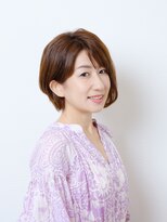 ウミネコ美容室 センター南店(Umineko美容室) アシメショートボブ