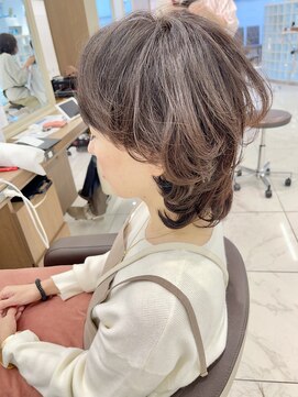 アッシュ 下北沢店(Ash) ふんわりかわいいハイレイヤーミディアム