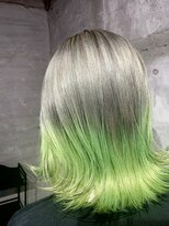 モーント(MOND) ハイトーングラデーション×切りぱっなし