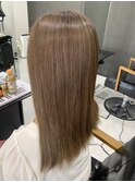 透明感抜群×ブルージュカラー
