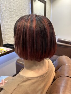 ヘアー サロン アットシュシュ(Hair Salon At'shushu) え？矯正でもこんなカラーできるの？？的なダブルカラー♪