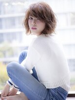 ジェニーバイメノン(JENNIE by Menon)&nbsp;ウェットヘア　レイヤーカット　こなれミディ　ボブ　前髪