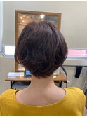 クセを生かしてゆるふわショート