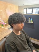 波巻きスパイラルパーマ