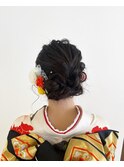 着付けとヘアーセット