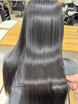 ケー 北千住(K.) 暗め透明感カラー×髪質改善トリートメント