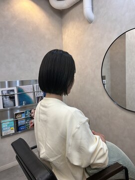 マイルームギンザ 銀座店(my room GINZA) 【縮毛矯正】ボブ　簡単スタイリング　伸ばしかけヘア　銀座