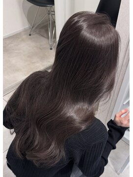 ハオ(hao) 【hao渋谷】ブリーチ無しモカブラウン×髪質改善トリートメント