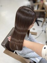 ハピネス 梅田茶屋町店(HAPPINESS)&nbsp;韓国風/レイヤーカット/顔周り/顔まわり/髪質改善/ベージュ