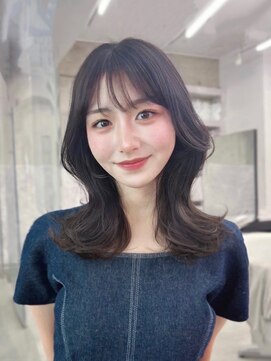 フィヴェント(Fivent) 美髪韓国レイヤーイメチェン似合わせチェリーブラウンミニウルフ