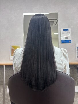 シルエットヘアメイク(silhouette hair make) 【お客様施術】美髪ストレートが叶う☆髪質改善トリートメント
