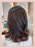 ナチュラルアッシュブラウン◆ロングレイヤー