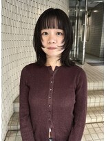 ロッソ 西荻窪(ROSSO)&nbsp;ミディアムレイヤー/ミディアムウルフ/顔まわりレイヤー