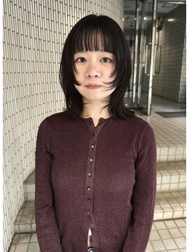 ロッソ 西荻窪(ROSSO) ミディアムレイヤー/ミディアムウルフ/顔まわりレイヤー