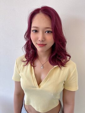 ルーブル(Louvre) 【Louvre】ピンクレッドカラー/ハイトーンカラー/デザインカラー